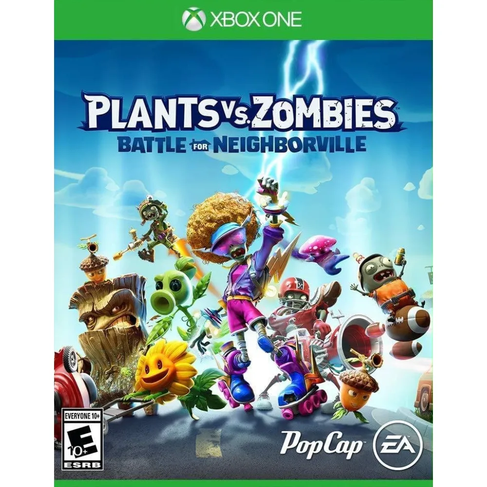 Plants vs. Zombies: Battle for Neighborville Xbox One – linksmas veiksmo nuotykis, kupinas kovų tarp augalų ir zombių spalvingame pasaulyje.