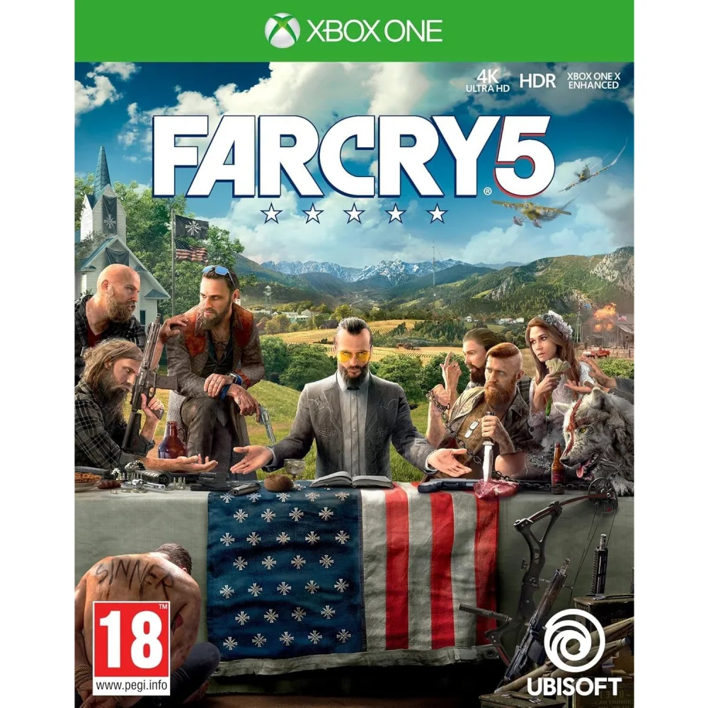 Far Cry 5 Xbox One nukelia žaidėjus į Montanos laukinę aplinką, kupiną pavojų, kovų, iššūkių, veikėjų, ginklų, nuotykių, misijų ir paslapčių.
