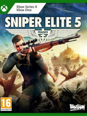 Sniper Elite 5 Xbox nukelia žaidėjus į Antrojo pasaulinio karo pasaulį, kupiną misijų, snaiperio iššūkių, slaptumo, kovų, taktikos, pavojų ir įtampos.