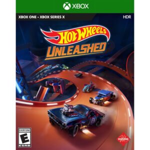 Hot Wheels Unleashed Xbox suteikia adrenalino kupiną lenktynių patirtį, pilną greičio, trasų, automobilių, iššūkių, triukų, pergalių, azarto ir linksmybių.