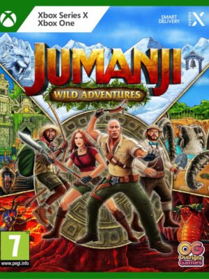 Jumanji: Wild Adventures Xbox suteikia nuotykių patirtį, kupiną veikėjų, pavojų, kovų, galvosūkių, iššūkių, atradimų, humoro ir netikėtumų.