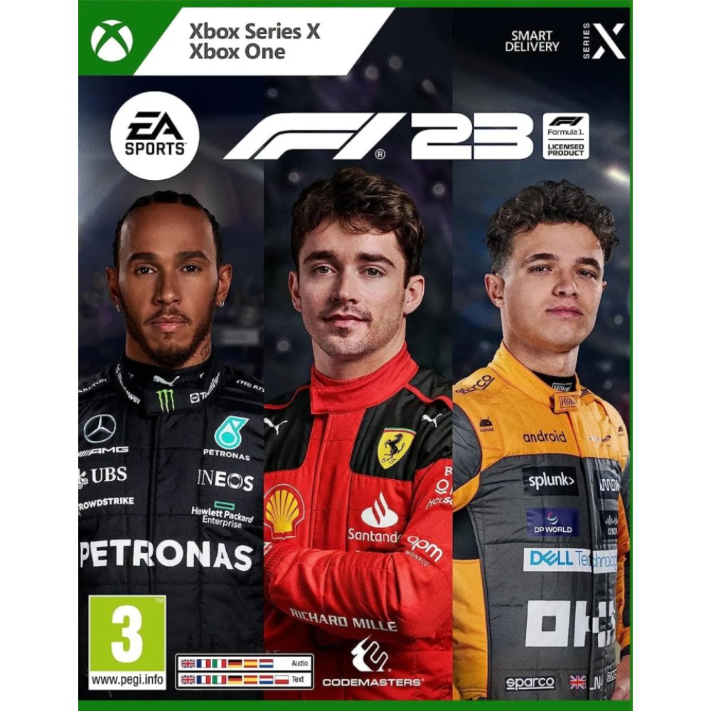 F1 23 Xbox F1 23 Xbox suteikia tikrovišką „Formulės 1“ patirtį, kupiną greičio, trasų, automobilių, komandų, strategijos, iššūkių, adrenalino ir pergalių.