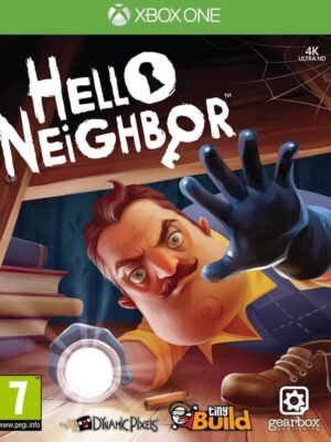 Hello Neighbor Xbox One nukelia žaidėjus į paslaptingą pasaulį, kupiną mįslių, įtampos, slaptumų, pavojų, paslapčių, atradimų ir iššūkių.