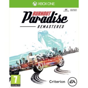 Burnout Paradise Remastered Xbox One suteikia adrenalino kupiną lenktynių patirtį, kupiną greičio, susidūrimų, triukų, automobilių, iššūkių ir laisvės.