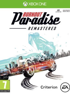 Burnout Paradise Remastered Xbox One suteikia adrenalino kupiną lenktynių patirtį, kupiną greičio, susidūrimų, triukų, automobilių, iššūkių ir laisvės.