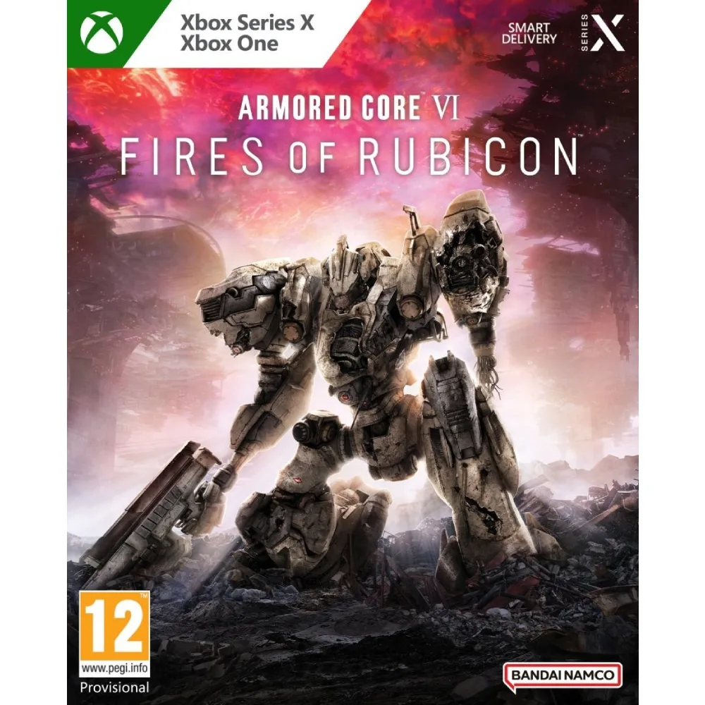Armored Core VI: Fires of Rubicon Xbox One / Xbox Series X – intensyvus mecha veiksmo nuotykis, kupinas taktinių kovų ir greičio.