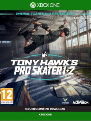 Tony Hawk's Pro Skater 1+2 Xbox One – legendiniai riedlenčių žaidimai sugrįžta atnaujinti, kupini triukų, nostalgijos ir azarto.