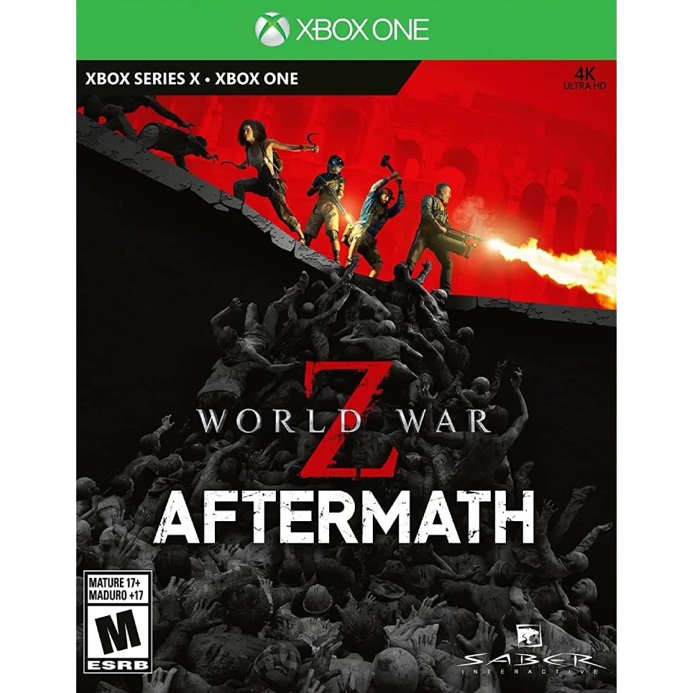 World War Z Aftermath Xbox One / Xbox Series X nukelia žaidėjus į pasaulį, kupiną zombių, kovų, pavojų, iššūkių, ginklų, misijų, adrenalino ir išlikimo.