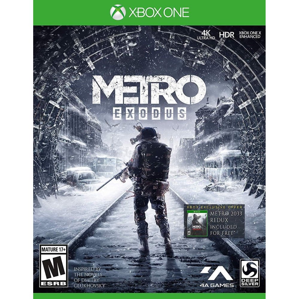 Metro Exodus Xbox One Metro Exodus Xbox One nukelia žaidėjus į postapokaliptinį pasaulį, kupiną pavojų, kovų, išlikimo iššūkių, tyrinėjimų, atmosferos ir paslapčių.