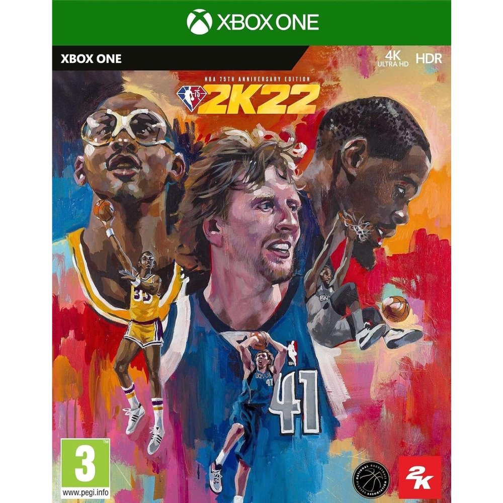 NBA 2K22 - NBA 75th Anniversary Edition Xbox One NBA 2K22 - NBA 75th Anniversary Edition Xbox One – išskirtinė krepšinio patirtis su jubiliejiniais elementais, legendomis ir tikroviška žaidimo atmosfera.