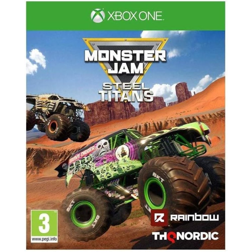 Monster Jam Steel Titans Xbox One Monster Jam Steel Titans Xbox One leidžia patirti galingų monstrų sunkvežimių pasaulį, kupiną lenktynių, šuolių, griovimo, triukų, iššūkių ir azarto.