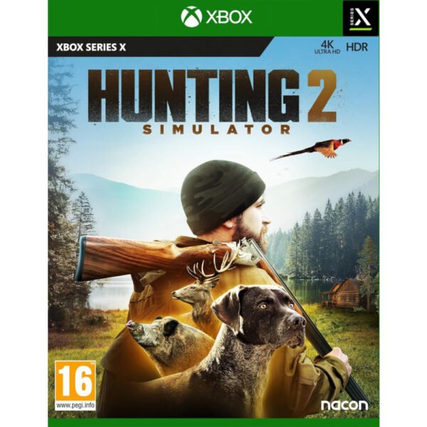 Hunting Simulator 2 Xbox Series X nukelia žaidėjus į realistinės medžioklės pasaulį, kupiną laukinės gamtos, taktikos ir įtraukiamų iššūkių.