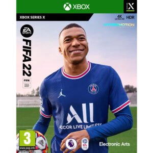 FIFA 22 Xbox Series X leidžia patirti tikrovišką futbolo atmosferą, kupiną greičio, komandinių strategijų, įspūdingų įvarčių ir emocingų pergalių.