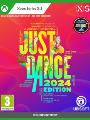 Just Dance 2024 Edition Xbox suteikia linksmą šokių patirtį, kupiną muzikos, judesių, spalvų, ritmų, iššūkių, emocijų ir linksmybių.