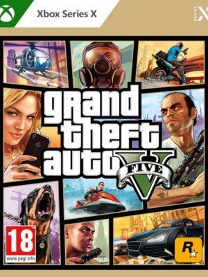 Grand Theft Auto V Xbox nukelia žaidėjus į Los Santos miestą, kupiną nusikaltimų, veiksmo, nuotykių, laisvės, pavojų ir netikėtumų.