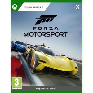 Forza Motorsport Xbox Series X suteikia galimybę patirti realistiškas lenktynes, kuriose laukia įspūdingos trasos, greitis ir adrenalinas.
