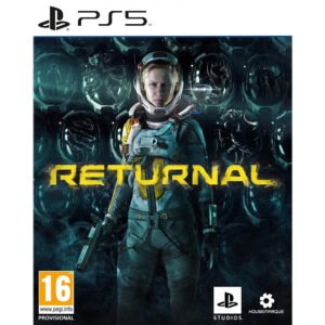 Returnal PS5 suteikia intensyvią mokslinės fantastikos patirtį, kupiną pavojų, kovų, paslapčių, iššūkių, nuotykių, technologijų, įtampos ir netikėtumų.