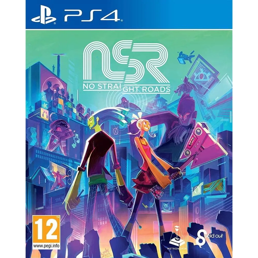 No Straight Roads PS4 suteikia muzikinę nuotykių patirtį, kupiną kovų, veikėjų, ritmų, iššūkių, paslapčių, nuotykių, emocijų ir linksmybių.