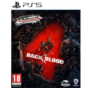 Back 4 Blood PS5 suteikia intensyvią kooperacinę patirtį, kupiną zombių, kovų, ginklų, iššūkių, komandų, adrenalino, nuotykių ir pavojų.