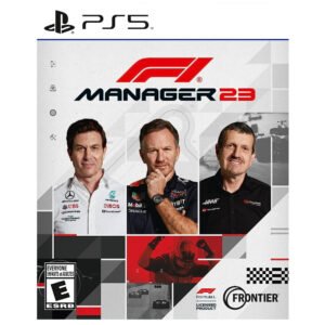 F1 Manager 2023 PS5 suteikia strateginę lenktynių patirtį, kupiną komandų, trasų, bolidų, duomenų, taktikos, pergalių, iššūkių ir sprendimų.