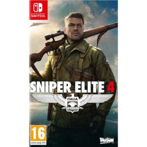 Sniper Elite 4 Nintendo Switch nukelia žaidėjus į Antrojo pasaulinio karo kovas, kupinas misijų, snaiperio iššūkių, pavojų, taktikos, paslapčių ir įtampos.