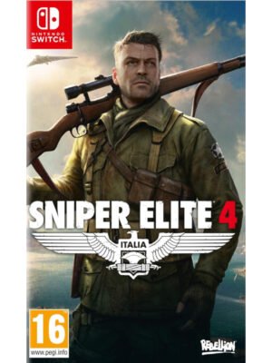 Sniper Elite 4 Nintendo Switch nukelia žaidėjus į Antrojo pasaulinio karo kovas, kupinas misijų, snaiperio iššūkių, pavojų, taktikos, paslapčių ir įtampos.