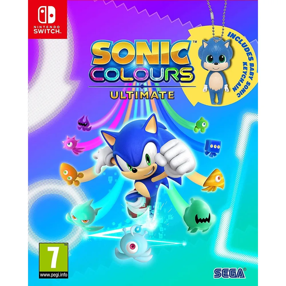 Sonic Colours Ultimate Nintendo Switch suteikia spalvingą nuotykių patirtį, kupiną greičio, trasų, iššūkių, priešų, galios, nuotykių, emocijų ir linksmybių.