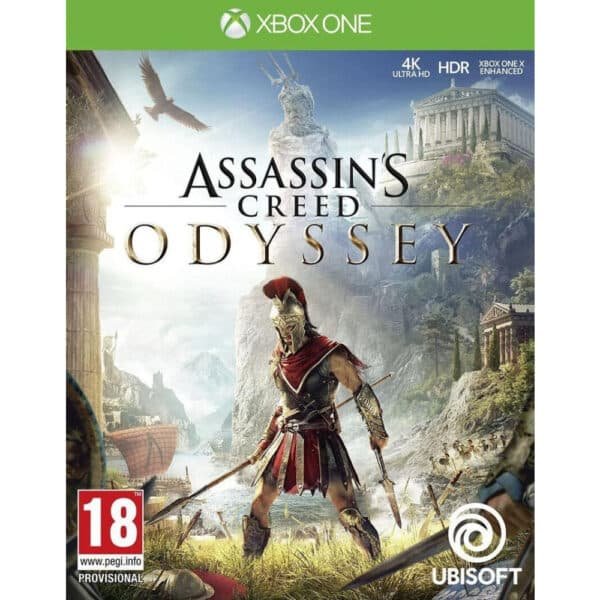 Assassin's Creed Odyssey Xbox One nukelia žaidėjus į Antikinę Graikiją, kur istorija, mitai ir nuotykiai susilieja, o epinė kelionė suteikia laisvę.