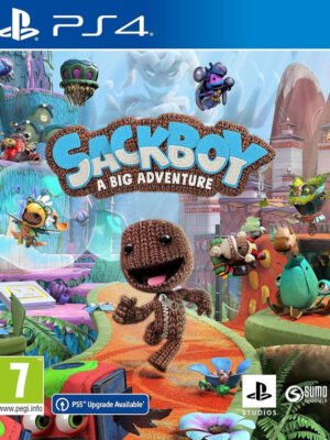 Sackboy A Big Adventure PS4 nukelia žaidėjus į spalvingą pasaulį, kupiną nuotykių, kūrybos, linksmybių ir išmintingo išradingumo.