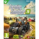 Farming Simulator 25 Xbox Series X leidžia sukurti savo ūkį, laukus, prižiūrėti laukus, gyvulius, techniką ir gamybos grandinę.