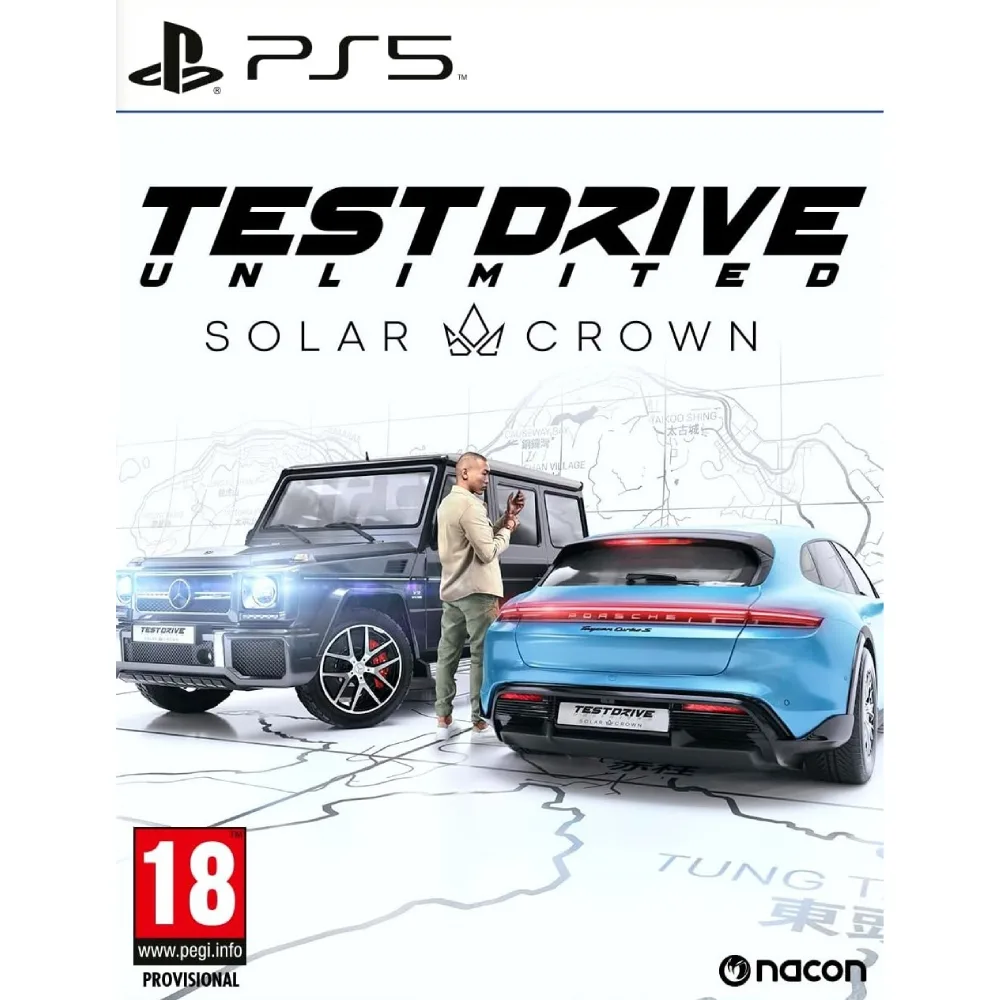 Test Drive Unlimited: Solar Crown (PS5) nukelia žaidėjus į didžiulę, atvirą Honkongo salą, kupiną prabangos, lenktynių, iššūkių bei atradimų.