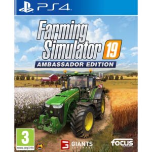 Farming Simulator 19 Ambassador Edition PS4 suteikia pilniausią žemdirbystės simuliacijos patirtį su visais žaidimo plėtiniais.