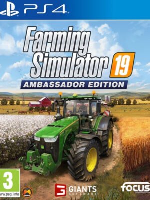 Farming Simulator 19 Ambassador Edition PS4 suteikia pilniausią žemdirbystės simuliacijos patirtį su visais žaidimo plėtiniais.