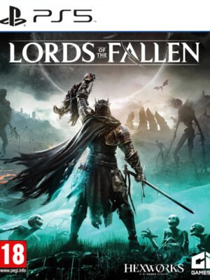 Lords of the Fallen PS5 įtraukia į tamsų fantazijos pasaulį, kuriame slypi gyvųjų ir mirusiųjų žemės su dviejų pasaulių mechanika.