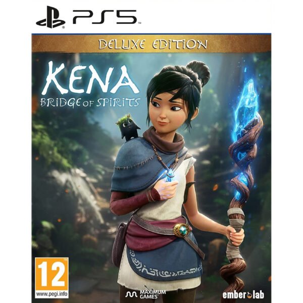 Kena: Bridge of Spirits Deluxe Edition PS5 kviečia į magišką kelionę, kurioje emocijos susilieja su ypatingais nuotykiais.