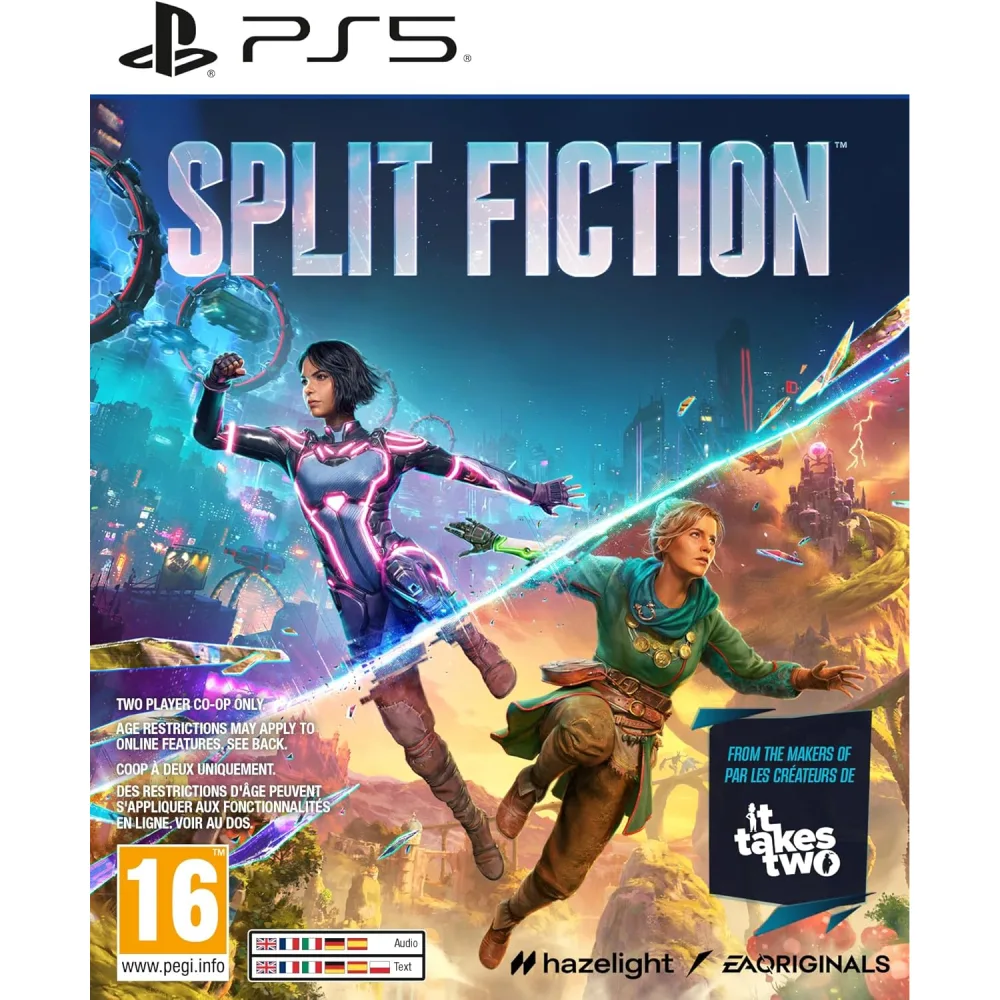 Split Fiction PS5 Split Fiction PS5 – tai daugiau nei žaidimas. Tai emocinė, intelektuali kelionė, kviečianti permąstyti ribą tarp realybės ir fikcijos.