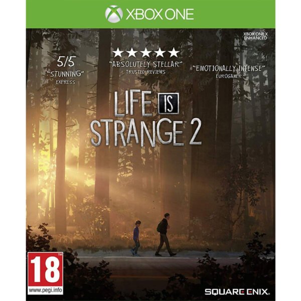 Life is Strange 2 Xbox One – tai jautrus ir brandus pasakojimas, kuris priverčia susimąstyti apie pasirinkimų kainą, šeimos svarbą ir gyvenimo trapumą.