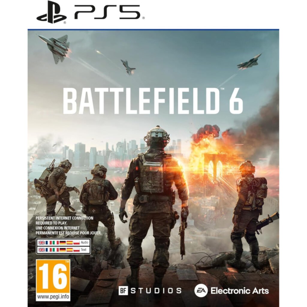 Battlefield 6 PS5 žaidimas kviečia šaudyklių entuziastus į intensyvius, modernius karinius mūšius visame pasaulyje su didžiule taktine laisve.