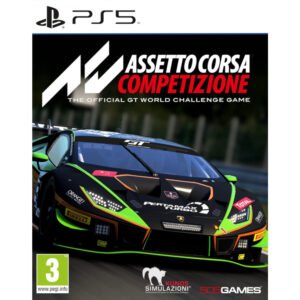 Assetto Corsa Competizione PS5 kviečia lenktynininkus patirti profesionalių GT čempionatų realistišką ir intensyvų pasaulį.