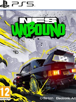 Need for Speed Unbound PS5 – tai drąsus, stilingas ir greitas gatvės lenktynių žaidimas, kuriame adrenalinas, rizika ir kūrybiškumas.