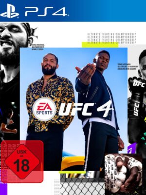 UFC 4 PS4 – tai išbaigtas ir intensyvus kovos sporto žaidimas, skirtas tiek UFC fanams, tiek tiems, kurie mėgsta techninį ir taktinį kovos žanrą.
