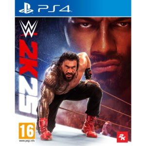 WWE 2K25 PS4 – tai gilus, įtraukiantis ir turiningas imtynių žaidimas, kuriame susitinka sportas, drama ir pramoginis šou.