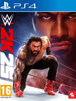 WWE 2K25 PS4 – tai gilus, įtraukiantis ir turiningas imtynių žaidimas, kuriame susitinka sportas, drama ir pramoginis šou.