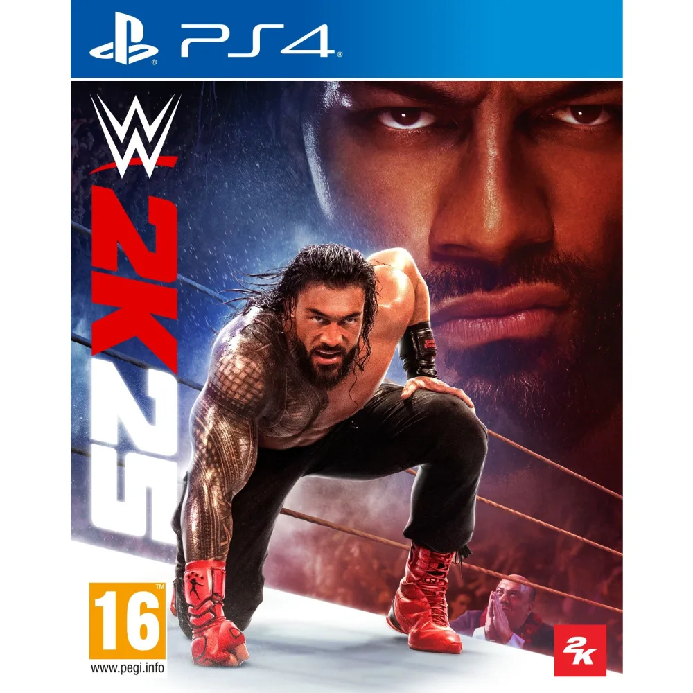 WWE 2K25 PS4 – tai gilus, įtraukiantis ir turiningas imtynių žaidimas, kuriame susitinka sportas, drama ir pramoginis šou.