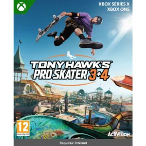 Tony Hawk’s Pro Skater 3 + 4 Xbox One/ Xbox Series X sujungia dvi legendines riedlenčių žaidimų dalis į modernų remasterį.