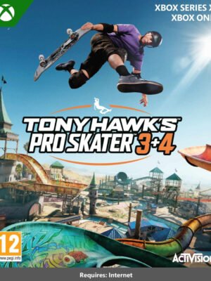Tony Hawk’s Pro Skater 3 + 4 Xbox One/ Xbox Series X sujungia dvi legendines riedlenčių žaidimų dalis į modernų remasterį.