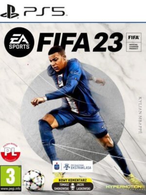 FIFA 23 PS5 užbaigia legendinę futbolo seriją su pažangia HyperMotion2 technologija ir tikrovišku, bei nuostabiu žaidimo pojūčiu.