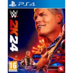 WWE 2K24 PS4 - tai žaidimas, kuris perteikia visą WWE energiją – nuo užkulisių intrigų iki finalinio beldimo į ringo grindis.