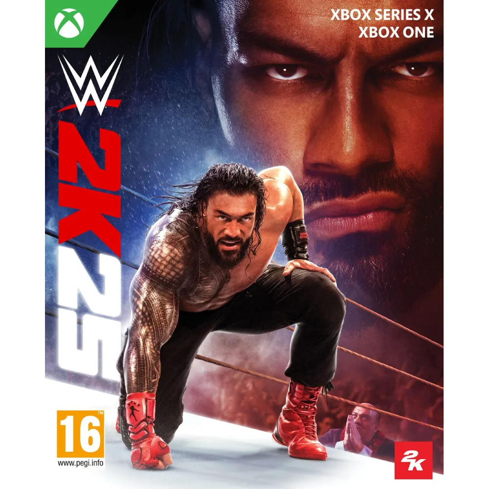 WWE 2K25 Xbox One / Xbox Series X – tai ne tik sporto žaidimas, bet ir šou simuliatorius, perteikiantis visą WWE pasaulio energiją.