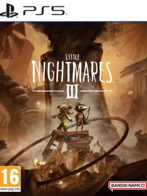Little Nightmares 3 PS5 kviečia į tamsų, niūrų pasaulį, kuriame du vaikai kovoja su savo baimėmis, o mažyčiai veikėjai kovoja su savo baimėmis.